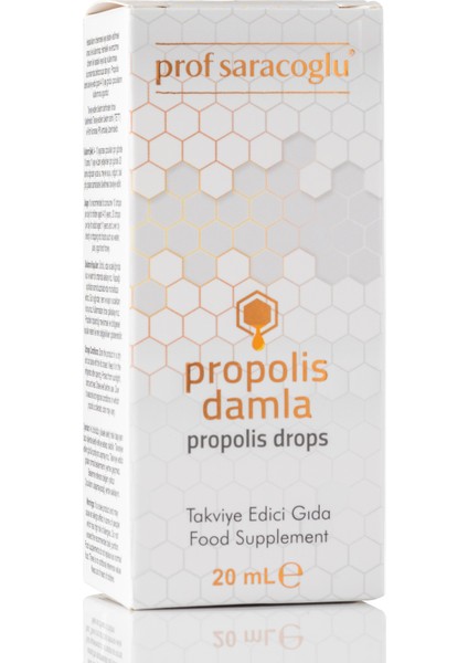 Prof Saraçoğlu Propolis - A Damla Takviye Edici Gıda modelleri