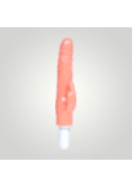 20 cm Klitoris Uyarıcılı Titreşimli Vibratör Dildo