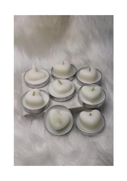 BOTTIKO%100 Soya Wax Tealight Mum 8'li modelleri