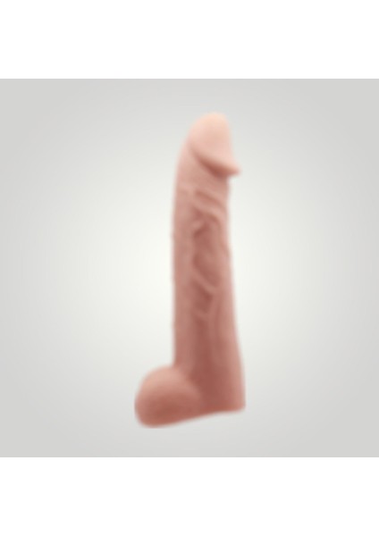 8 cm Dolgulu Realistik Penis Kılıfı