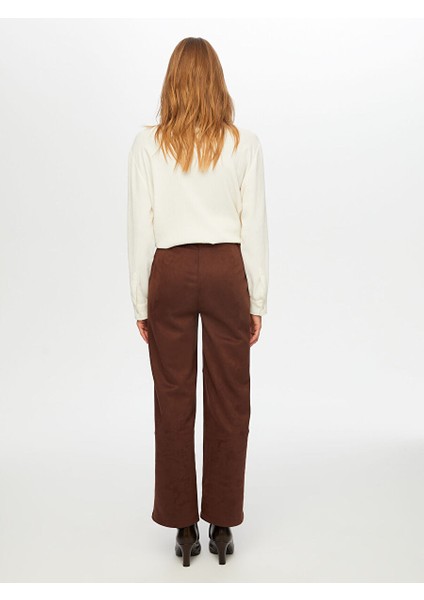Straıght Fıt Süet Pantolon W26PNT006 indirimleri
