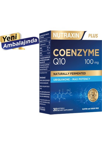 Koenzim Q10 100 Mg 2X30 Softgel indirimleri