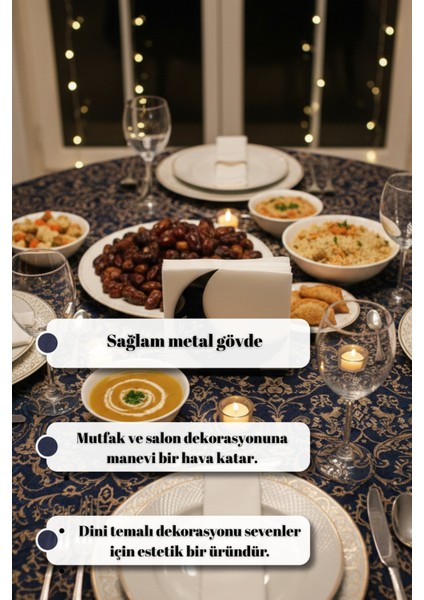Ramazan Temalı Dekoratif Peçetelik Iftar ve Sunum Aksesuarı indirimleri