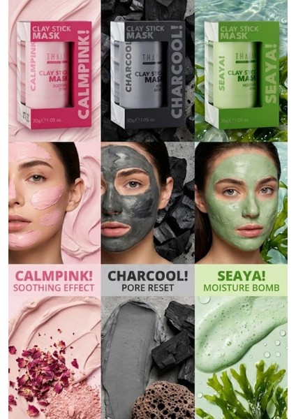 CLAY STICK MASK CHARCOOL! 30 GR indirimleri