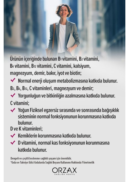 Daily One Energy 30 Tablet Ginseng ve Koenzim Q10 İçeren Multivitamin Takviye fırsatları
