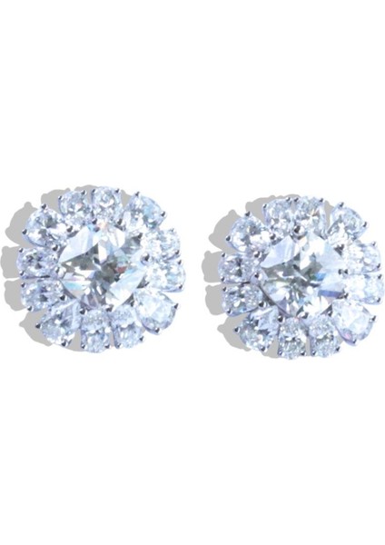 Okyanusun Kalbi Sky Diamond Gümüş Set