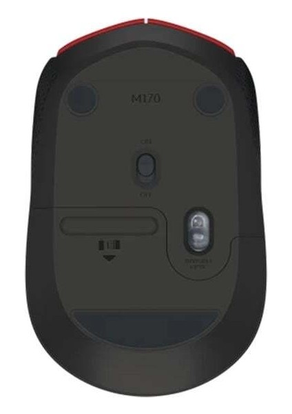 M171 USB Kırmızı Kablosuz Mouse