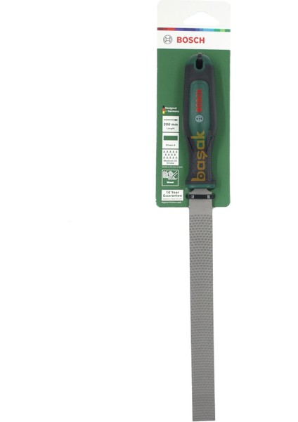 200 mm Yassı Saplı Ahşap Törpüsü Orta Diş 1600A03DS2 fiyatları