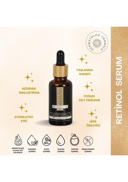 Retinol Serum + Hyaluronik Asit Serum (2li Set) modelleri