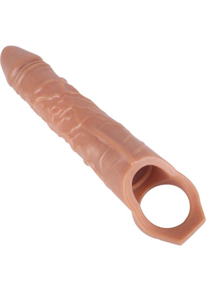 Titreşimli Penis Kılıfı Ten Rengi
