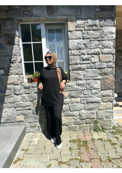 Modal Kumaş Siyah Takım modelleri