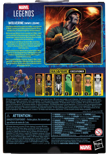 Legends Wolverine (Wwıı Logan), X-Men Comics Aksiyon Figürü (Executioner Baf)
