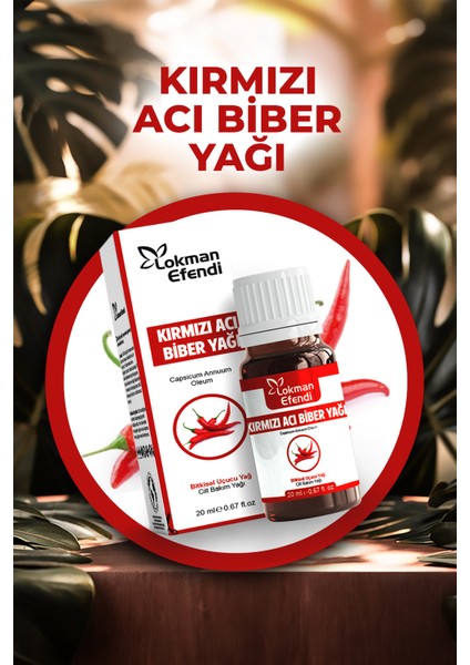 Kırmızı Acı Biber Yağı fırsatları