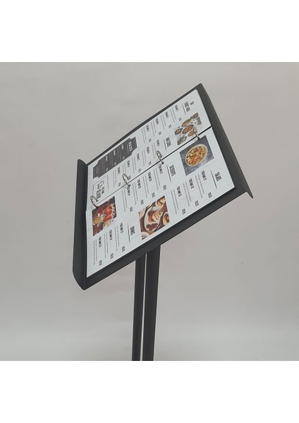 Restoran Önü Metal Menü Panosu Folder (Dosya Tipi)