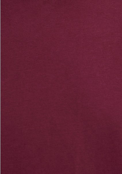 Bordo Basic Tişört 1600965-70393