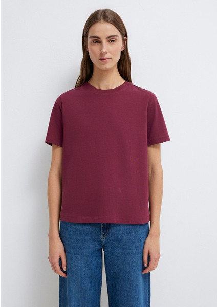 Bordo Basic Tişört 1600965-70393