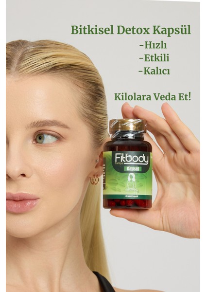Bitkisel Formüllü Detox Kapsül (6 Kutu)