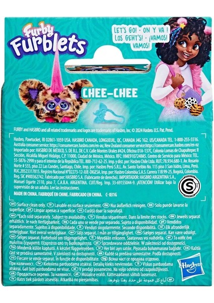 Furblets Chee-Chee Elektronik Mini Peluş 45+ Sesli 6+ Yaş 11 cm Kız Çocuklar için Turuncu Renkli Eğlenceli Oyuncak fırsatları