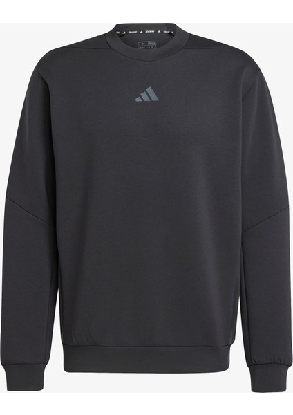 Designed For Training Crew Erkek Siyah Sweatshirt.- fırsatları