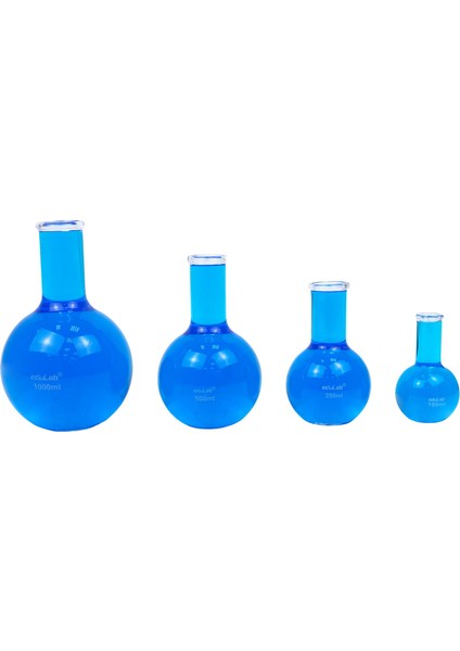 Cam Balon 1000 ml Dibi Düz