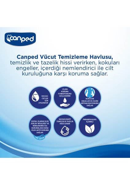 Vücut Temizleme Havlusu 48 Adet fiyatları