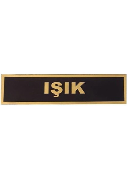 Işik Ticaret PVC JANDARMA ASAYİŞ İSİMLİK modelleri