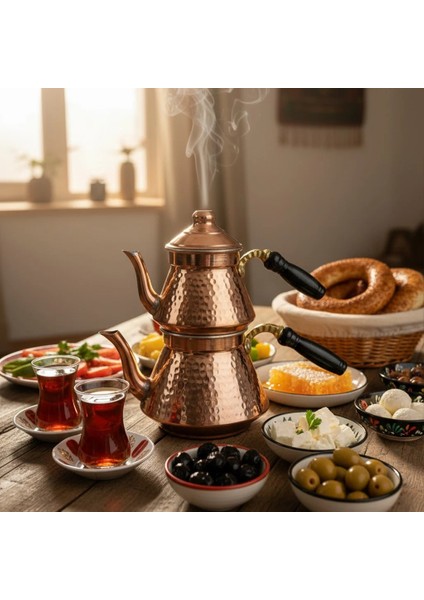 Bakır Selçuk Çaydanlık fiyatları