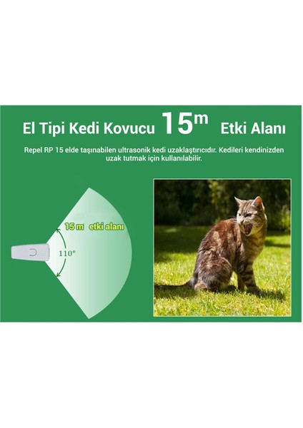Rp 15 El Tipi Ultrasonik Kedi Kovucu ve Eğitici fiyatları