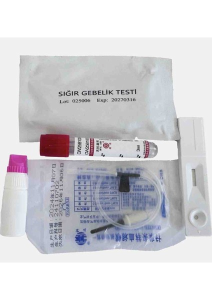 Sığır Hamilelik Testi 5 adet fiyatları
