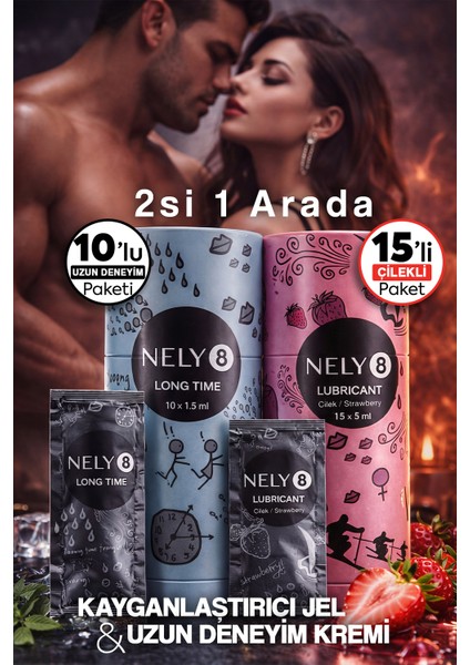 Uzun Deneyim + Çilekli Kayganlaştırıcı