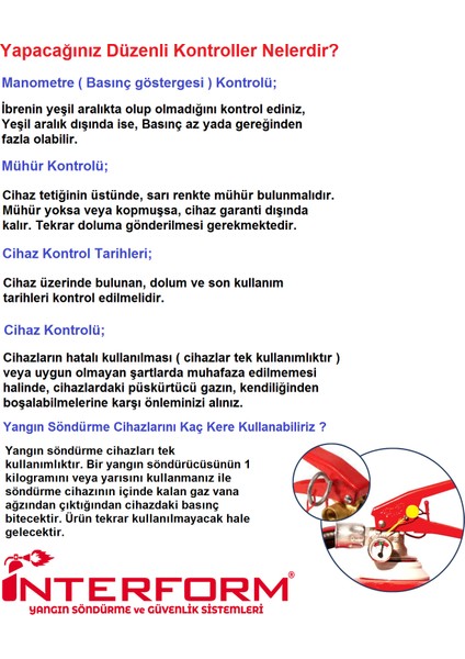 50 kg Köpüklü Yangın Söndürme Cihazı