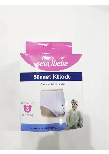 Sünnet Külodu Erkek Çocuklar İçin No:3 21-36 kg Özel Olay Temalı Rahat Kullanım