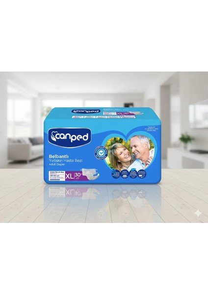 30'lu Xl Beden Belbantlı Hasta Bezi fiyatları