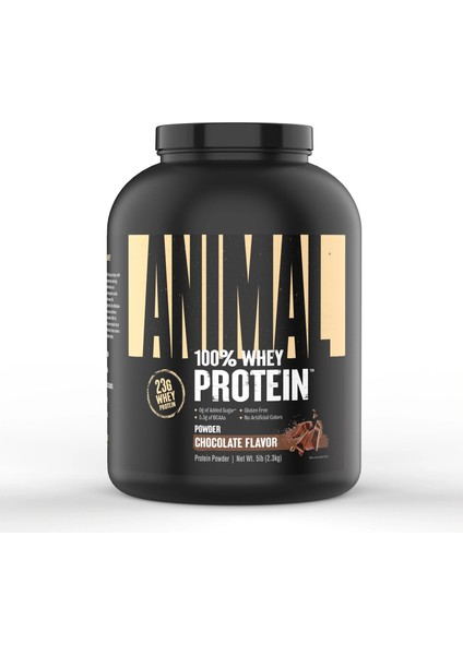 Universal Animal 100% Whey Protein ÇİKOLATA Aromalı 2,3 kg