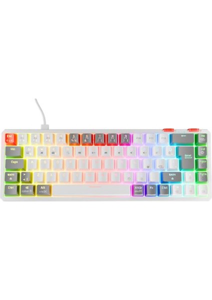 AK-SA-STR Rampage Yoru Mini Beyaz-Gri Type-C Bağlantılı Fiyatı