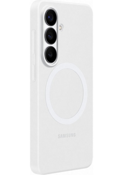 Galaxy S26 Silikon Magnet Kılıf - Beyaz modelleri