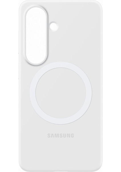 Galaxy S26 Silikon Magnet Kılıf - Beyaz fırsatları