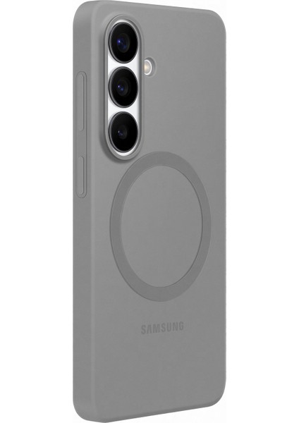 Galaxy S26 Silikon Magnet Kılıf - Gri modelleri