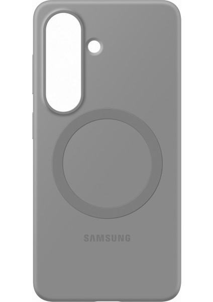 Galaxy S26 Silikon Magnet Kılıf - Gri fırsatları