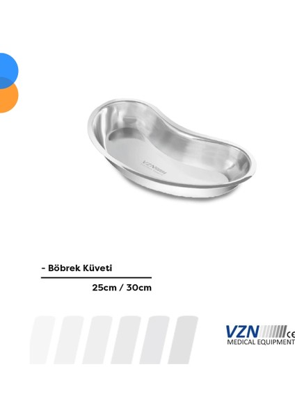 Metal Böbrek Küveti 25CM fiyatları
