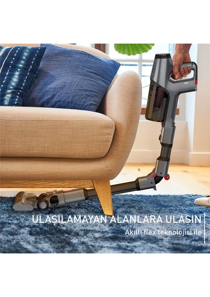 X-PERT 3.60 TY6973 Flex Şarjlı Dikey Süpürge