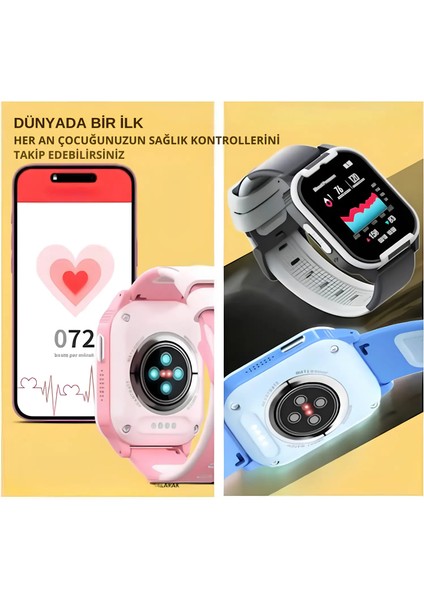 CT24 4g Gps'li Çocuk Akıllı Saati (Çizim Tableti Hediyeli) modelleri
