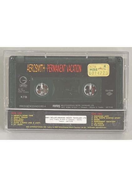 Aerosmith Permanent Vacation Kaset fiyatları