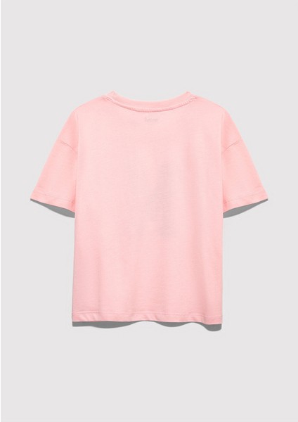 M Logo Baskılı Pembe Tişört 7610390-71007 fiyatları