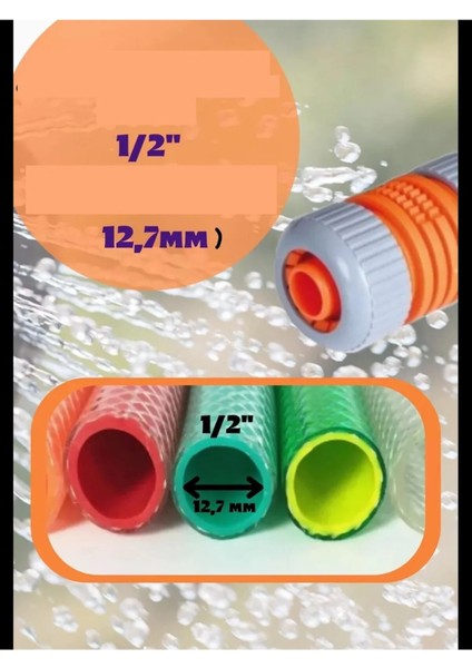 Tazyik Başlığı Sulama Adaptörü Sprey Hortum Ucu 721539