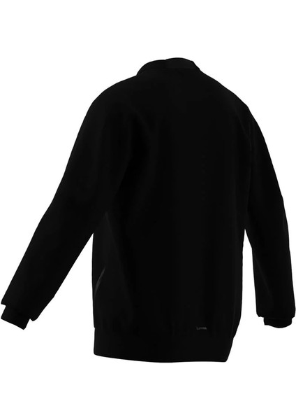 Designed For Training Crew Erkek Siyah Sweatshirt.-