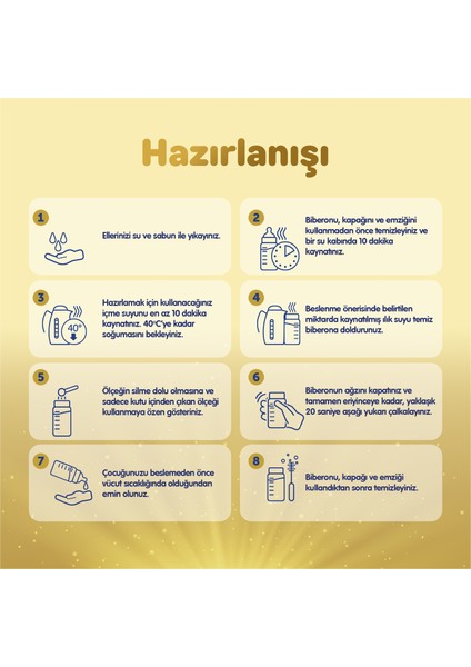Gold Konfor 3 Çocuk Devam Sütü 1 Yaş+ 350 Gr