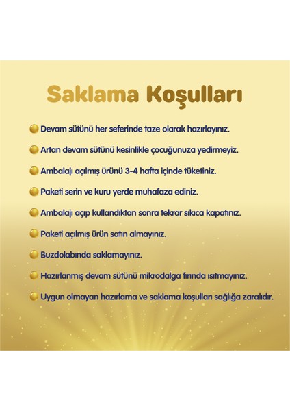Gold Konfor 3 Çocuk Devam Sütü 1 Yaş+ 350 Gr
