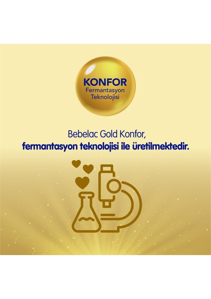 Gold Konfor 3 Çocuk Devam Sütü 1 Yaş+ 350 Gr