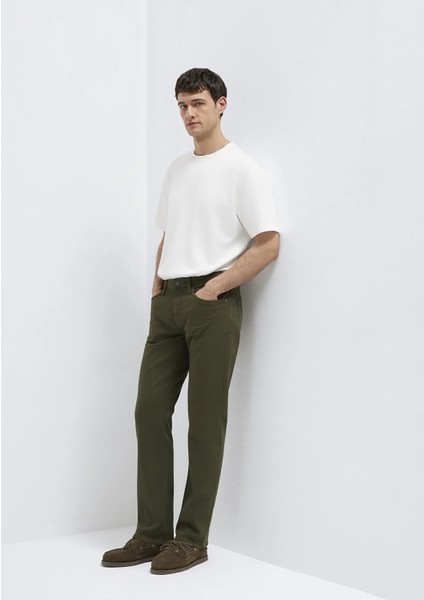 Martin Yeşil Gabardin Pantolon 00378A3057 fiyatları